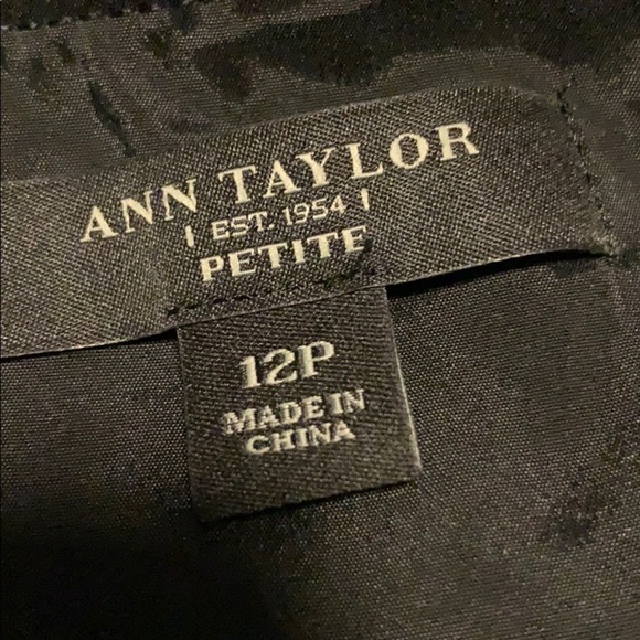 Ann Taylor black & white snow leopard mini skirt - Picture 6 of 7